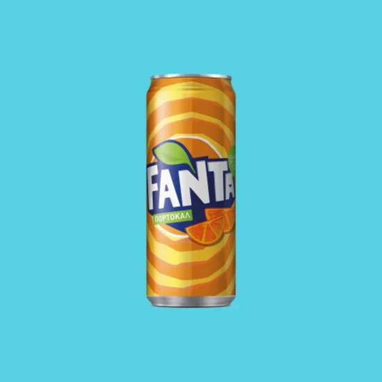 Газирани Напитки Фанта Портокал 330мл