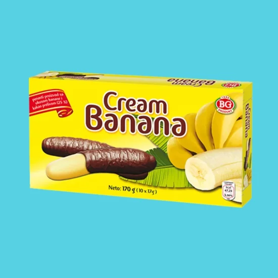 СЛАДКО Шоколадови Бананчета 170гр
