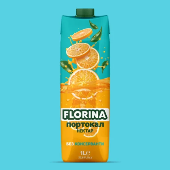 Сокове Сок Флорина Портокал 1л